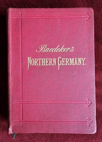 Antique book baedeker s - antique, book: