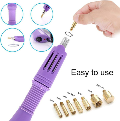 Kit with rhinestones - kit,