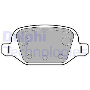 New brake pad set - new, disc