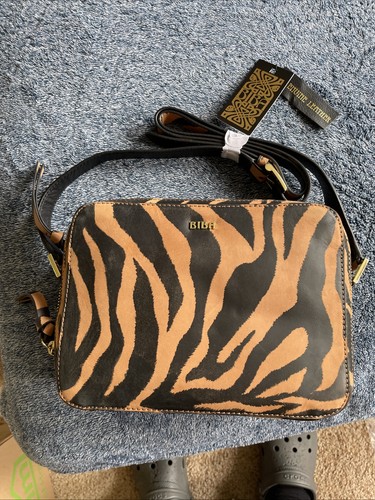 Biba rachel zebra crossbody - zebra,