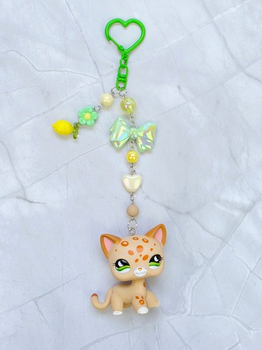 Handmade lps keychain - keychain, beaded