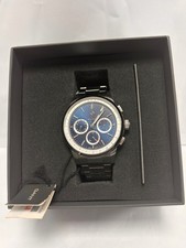 gant watch blue face