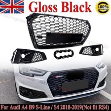 GLOSS BLACK HONEYCOMB RS STYLE