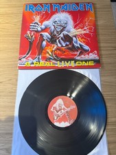 Iron Maiden - A Real Live One - Rare Brazilian Vinyl Record