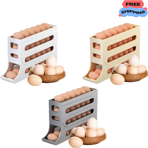 Tier rolldown refrigerator - 4-tier,