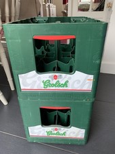 2 x Grolsch Beer Bottle Crate - Used