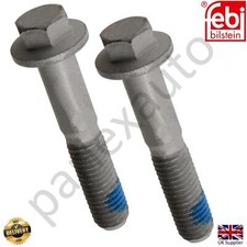 2x Rear Axle Collared Bolt Cross Rod For Ford Focus Volvo C30 S40 Mk2 V50 