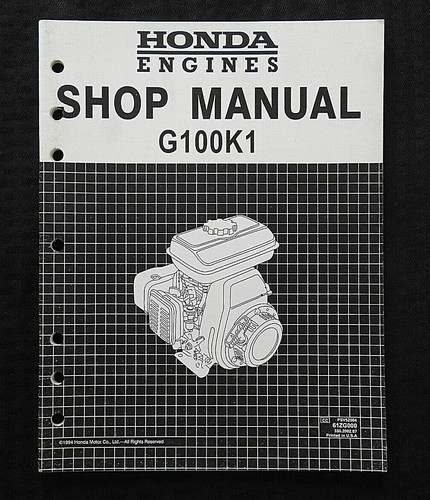 Genuine honda g100k1 100 - genuine,