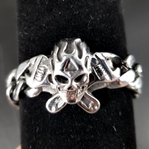 Skull wrench bracelet - skull,