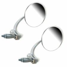 Cafe Racer Style 7/8'' Chrome