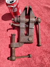 Antique vice. Vintage vice