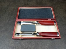2 Wood Chisels In Presentation