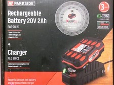 Parkside 20V 2Ah Battery &