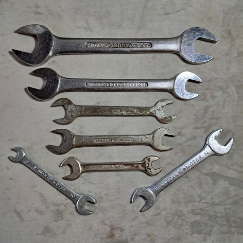 Vintage open ended spanner - open,