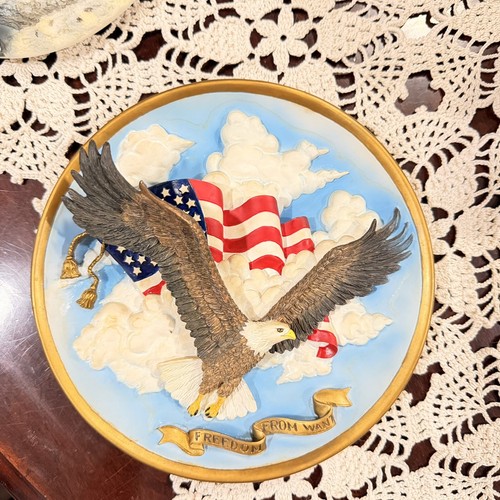 Eagle plate freedom - plate--"freedom, from
