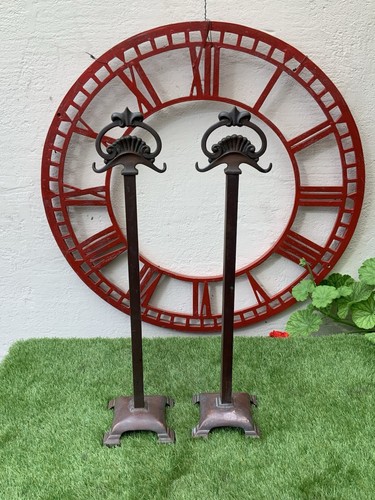 Pair vintage brass - of,