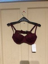 Urban Dusk Burgundy Bra 34B