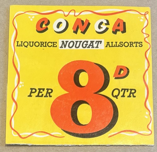 Vintage conga sweet shop - sweet,