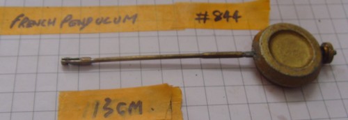 French clock pendulum aprox - pendulum, 13