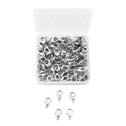 100x silver tone - tone, ❤