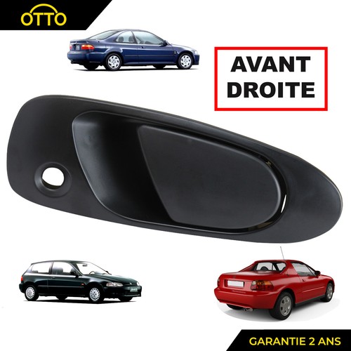 Exterior door handle - door, front