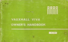 Vauxhall Viva HA Standard De Luxe SL 90 1965-66 Original UK Handbook No. TS767/1