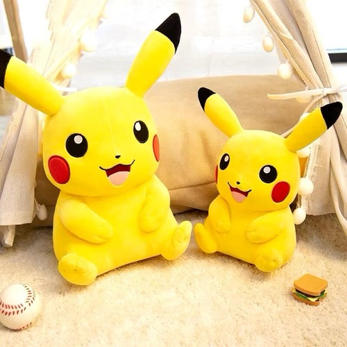 Pikachu pokémon soft plush - pikachu,