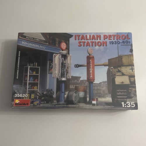 Italian petrol station - italian,