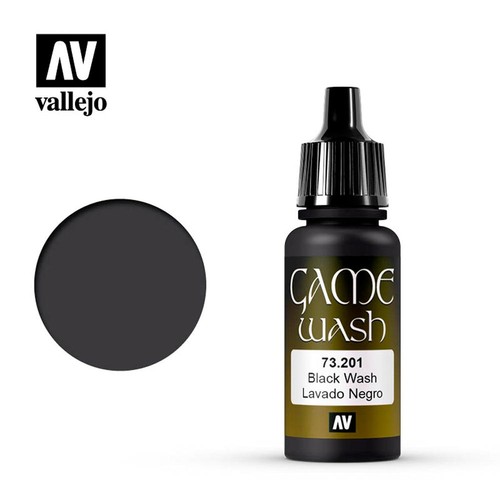 Vallejo game wash black - game,
