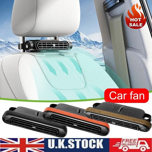 Car seat back - car, fan