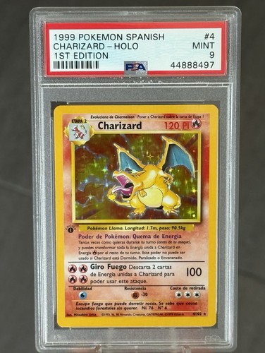 1999 pokemon spanish charizard - spanish,
