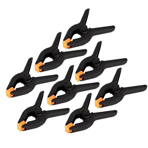 Quality 8 spring clamps - x,