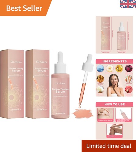 Natural tanning drops 2pcs - tanning,