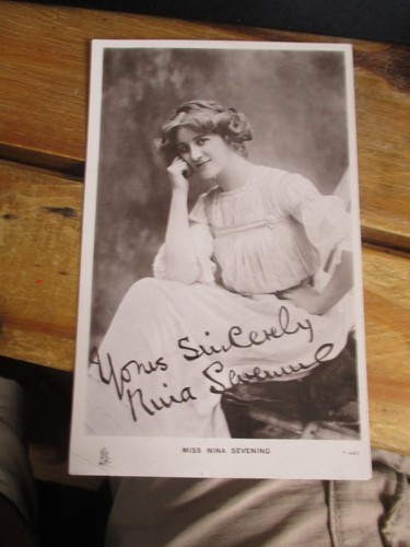 Edwardian actress miss nina - edwardian,
