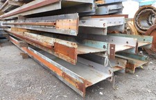 Overhead Gantry Crane Rail / Beam 7.600mtr 533 x 210 x 82kg/m With Rail - Used