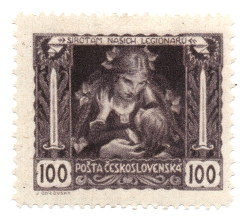 Czechoslovakia 1919 sg65a 100h - czechoslovakia,