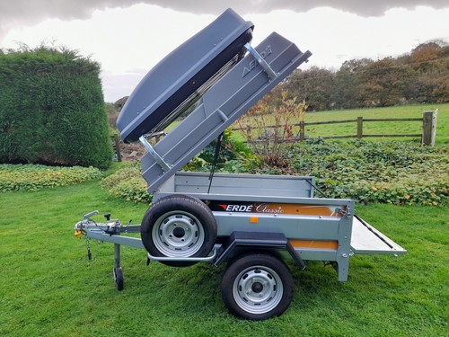 Erde 153 galvanized trailer - erde,