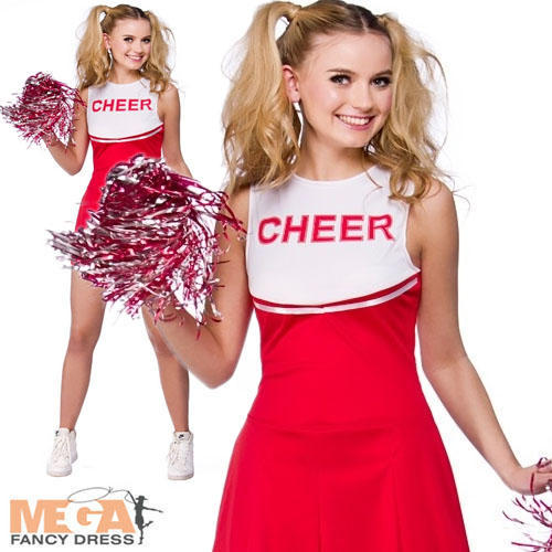High school cheerleader ladies - high,