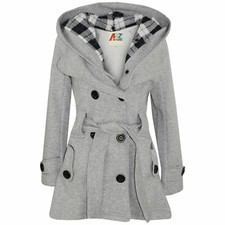 Kids Girls Overcoats Hooded