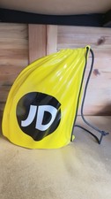 JD Yellow Acrylic Plastic Bag