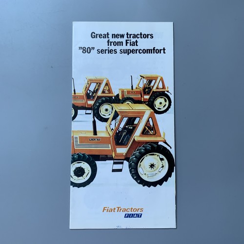 Fiat series tractor sales - "80",