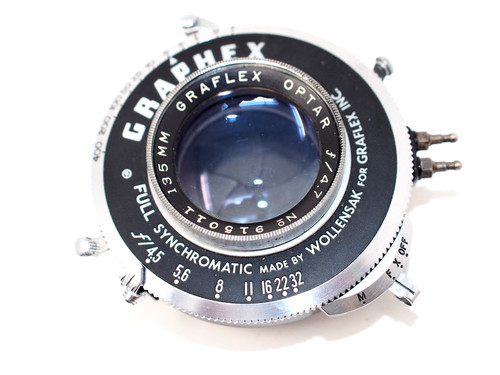 Graflex 135mm 7 optar - 135mm, f/4.7