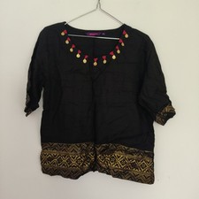 Srishti Indian Black Top