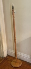 Wooden Tall Floor Lamp
