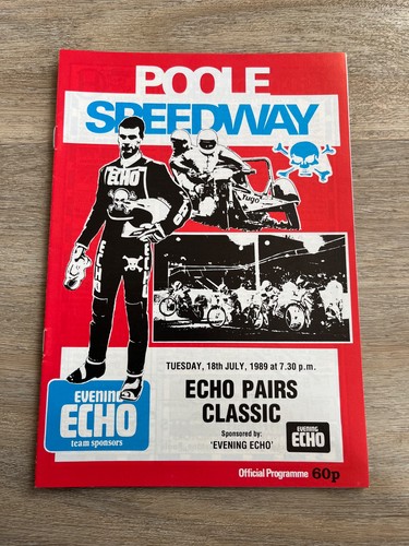 Poole speedway programme 18th - programme,
