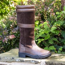 Brogini Hollingworth Waterproof Country Boots with Zip, Yard Boots.