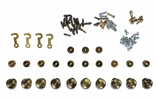 23pc miniature brass knob - miniature,
