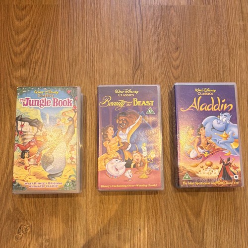 Disney vhs tapes beauty - disney,