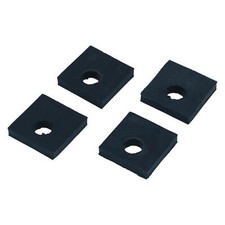 VW Beetle 7mm Mounting Rubber Pad for Body to Floorpan Chassis (Eccentric Hole)