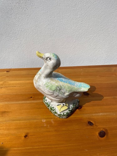 Pottery painted duck vintage - ,